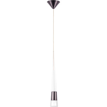 Люстра LIGHTSTAR CONE 757011 LED 5W LM 3000K бронза/белый/прозрачный