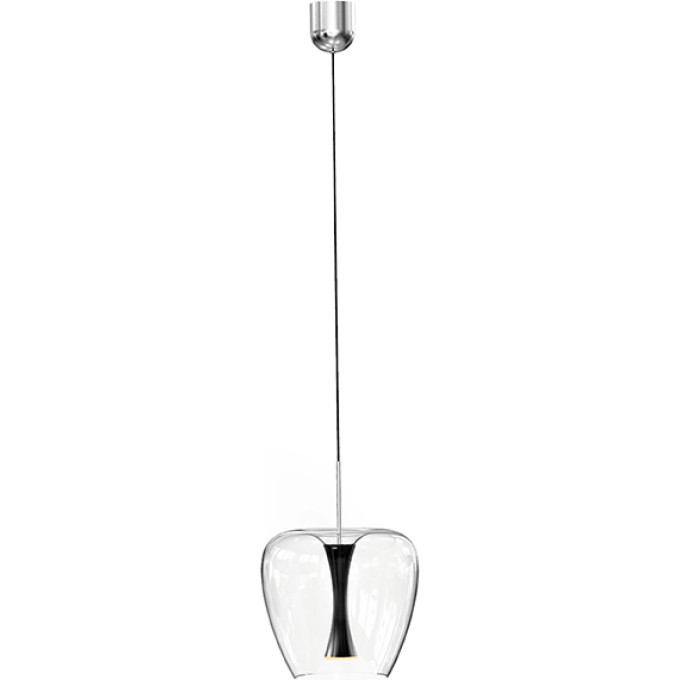 Люстра LIGHTSTAR CUPOLA 804207 LED 10W LM 3000K алюминий/черный