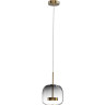 Люстра LIGHTSTAR CUPOLA 804008 LED 9W LM 3000K золото/дымчатый