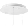 Люстра LIGHTSTAR DISCO 792139 3x6W LED 600LM G 3000К белый/мультиколор