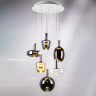 Люстра LIGHTSTAR DISCO 792169 6x6W LED 1200LM G 3000К белый/мультиколор