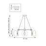 Люстра LIGHTSTAR GAMMA G9 737136