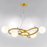 Люстра LIGHTSTAR GLOBO 799063 6х6W (led) G9 золото/белый