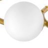 Люстра LIGHTSTAR GLOBO 799063 6х6W (led) G9 золото/белый