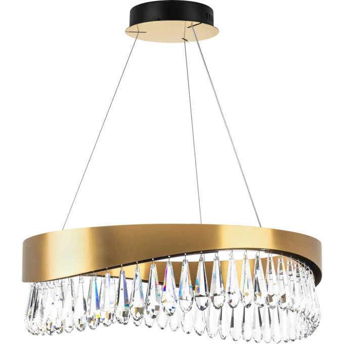 Люстра LIGHTSTAR HELIO 703163 30W LED LM 3500K шампань