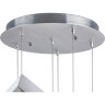 Люстра LIGHTSTAR QUBICA 805569 6х2W G4 12V золото/хром/прозрачный