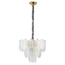 Люстра LIGHTSTAR RETRO 799092 9х8W (led) E14 золото/прозрачный