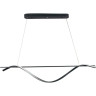 Люстра LIGHTSTAR ROTONDA 736447 55W LED 2736LM 120G 3000-6000K черный
