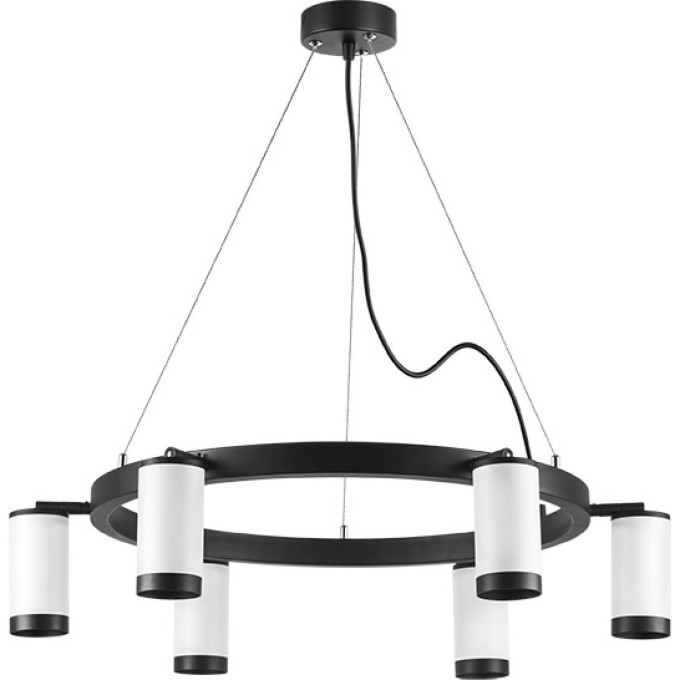 Люстра LIGHTSTAR RULLO черны/белый, LR01636637