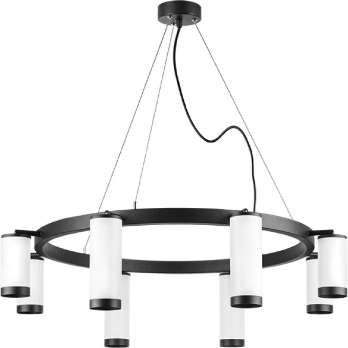 Люстра LIGHTSTAR RULLO черный/белый, LR01886436440