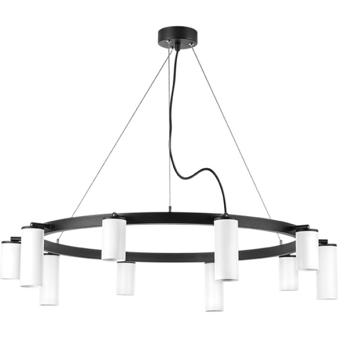 Люстра LIGHTSTAR RULLO черный/белый, LR020365865