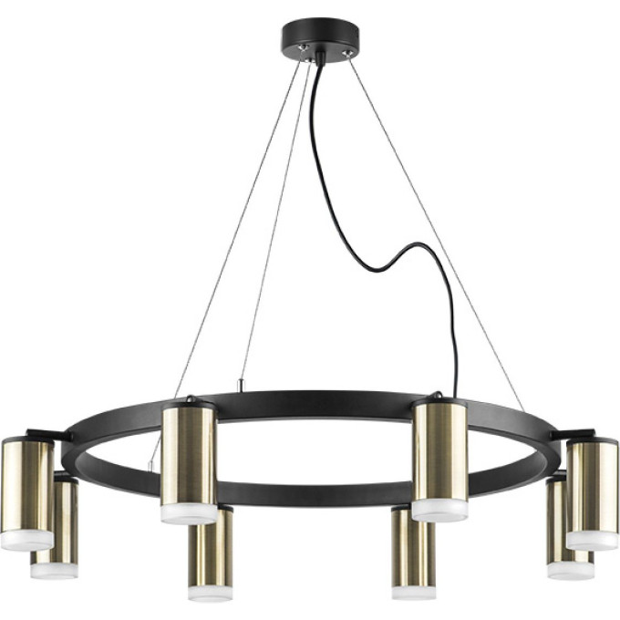 Люстра LIGHTSTAR RULLO черный/бронза, LR0183180