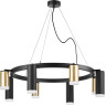 Люстра LIGHTSTAR RULLO черный/золото, LR0184048740