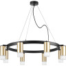 Люстра LIGHTSTAR RULLO черный/золото, LR0184081