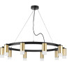 Люстра LIGHTSTAR RULLO черный/золото, LR0204001