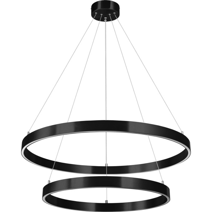 Люстра LIGHTSTAR SATURNO 748127 LED 84W 5800LM 70G 3000-6000K черный