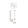 Люстра LIGHTSTAR SFERETTA 801004