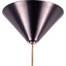 Люстра LIGHTSTAR SFERETTA 801010 LED 1х3W LM 3000K кофейный/прозрачный