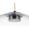 Люстра LIGHTSTAR SFERETTA 801020 LED 1х3W LM 3000K кофейный/прозрачный