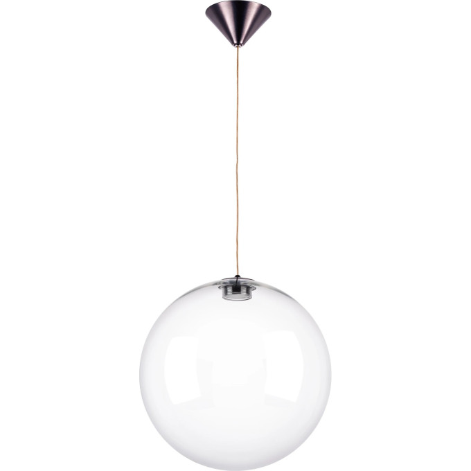 Люстра LIGHTSTAR SFERETTA 801020 LED 1х3W LM 3000K кофейный/прозрачный