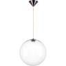 Люстра LIGHTSTAR SFERETTA 801020 LED 1х3W LM 3000K кофейный/прозрачный