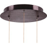 Люстра LIGHTSTAR SFERETTA 801090 LED 9х1,35W LM 3000K кофейный/прозрачный