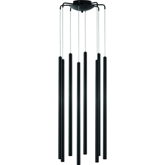 Люстра LIGHTSTAR TUBO L8T747347 LED 40W 2560LM 25G черный 4000K