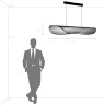 Люстра LIGHTSTAR VARESE 731413 32W LED 1546LM 120G 3000K кофейный