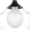 Люстра LIGHTSTAR VETRO 801201 1х6W G9 черный прозрачный