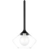 Люстра LIGHTSTAR VETRO 801202 1х6W G9 черный прозрачный
