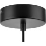 Люстра LIGHTSTAR VETRO 801204 1х6W G9 черный прозрачный