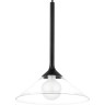 Люстра LIGHTSTAR VETRO 801204 1х6W G9 черный прозрачный