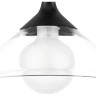 Люстра LIGHTSTAR VETRO 801204 1х6W G9 черный прозрачный