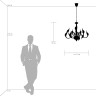 Люстра подвесная LIGHTSTAR Cigno Collo 751122