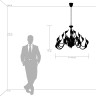 Люстра подвесная LIGHTSTAR Cigno Collo 751247