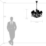 Люстра подвесная LIGHTSTAR Riccio 705062