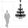 Люстра подвесная LIGHTSTAR Vidare 738302