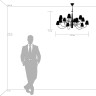 Люстра подвесная LIGHTSTAR Vortico 814334