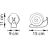 Настольная лампа LIGHTSTAR ALFA 745923 1,5W LED LM 3000/4000/6000K оранжевый/прозрачный