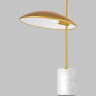 Настольная лампа LIGHTSTAR MARMARA 801913 LED 4W 400LM золото/мрамор 3000K