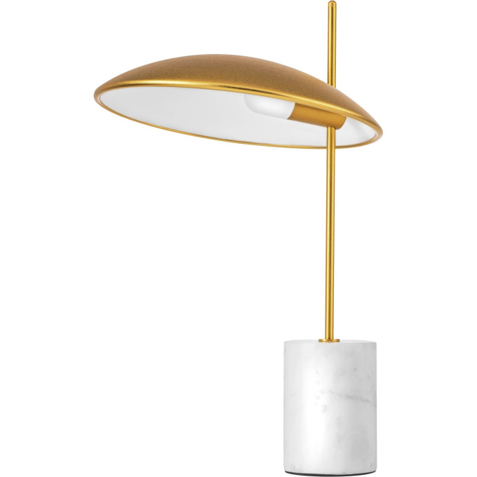 Настольная лампа LIGHTSTAR MARMARA 801913 LED 4W 400LM золото/мрамор 3000K