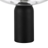 Настольная лампа LIGHTSTAR PALERMO 612917 8W LED 350LM G 3000K черный/прозрачный