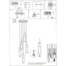 Подвес LIGHTSTAR CILINO 756054