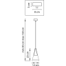 Подвес LIGHTSTAR CONE 757016