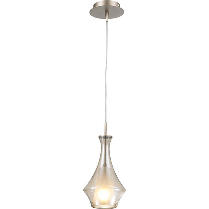 Подвес LIGHTSTAR FORMA 808013 1х10W E14 шампань/коньяк