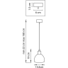 Подвес LIGHTSTAR LOFT 765018
