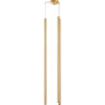 Подвес LIGHTSTAR TUBO L3T747433 LED 15W 900LM 25G золото 3000K