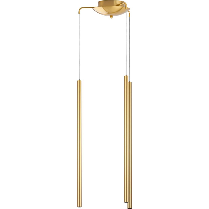 Подвес LIGHTSTAR TUBO L3T747343 LED 15W 960LM 25G золото 4000K