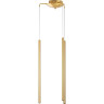 Подвес LIGHTSTAR TUBO L3T747343 LED 15W 960LM 25G золото 4000K