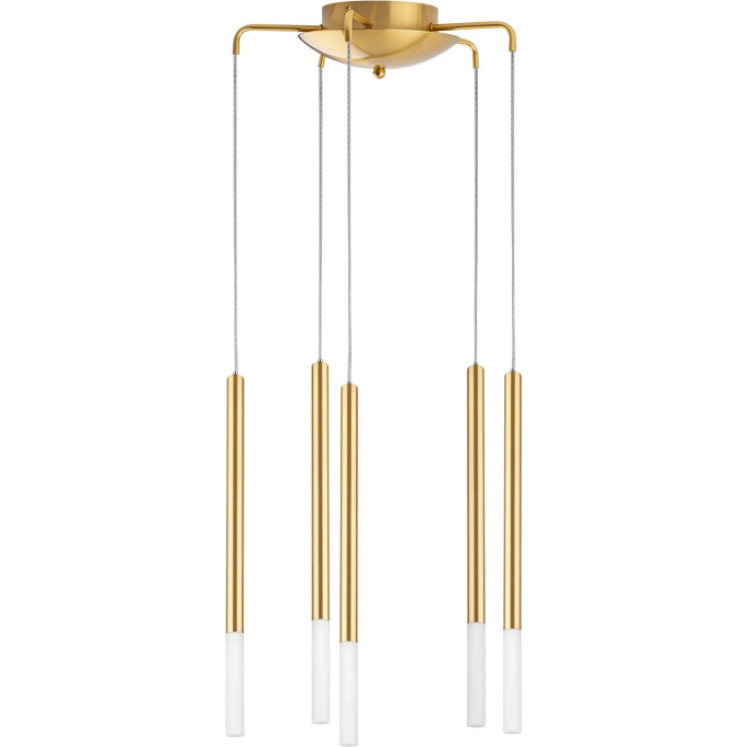Подвес LIGHTSTAR TUBO L8T747133 LED 40W 2000LM 360G золото 3000K